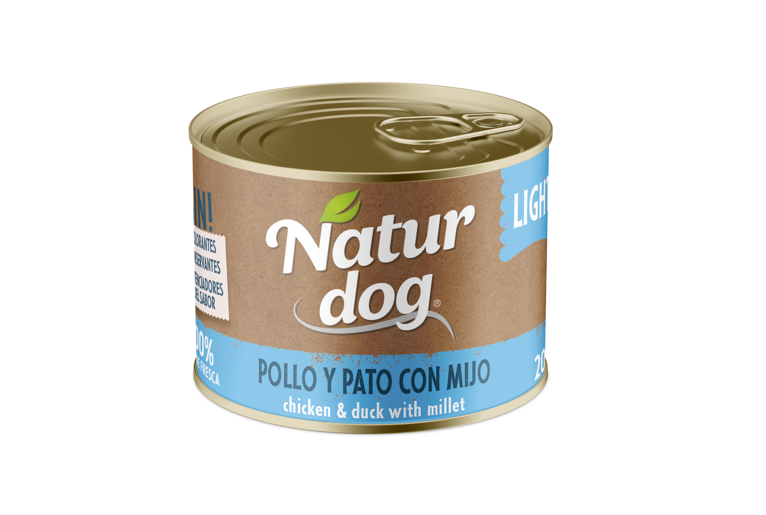 Naturdog pollo y pato 200